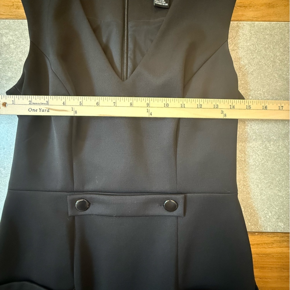 Etcetera Black V-Neck Sleeveless Sheath Dress with Pockets Size 6 - Picture 10 of 10